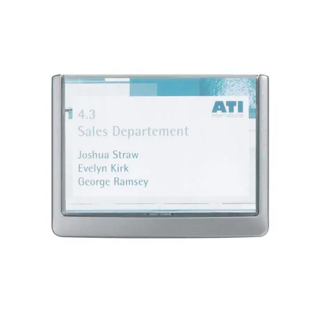 Durable 486137 Türschild Click Sign, 149 x 105,5 mm, graphit