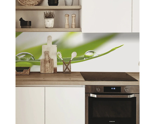 Keukenachterwand mySpotti Profix Dew Drop 100 x 60 cm PX-10060-53-HB