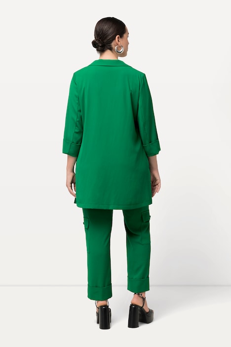 Blazer, Reverskragen, Knopfverschluss, 3/4-Arm