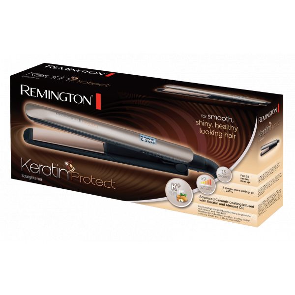 Alisador de Cabelo Remington Keratin Protect - S8540