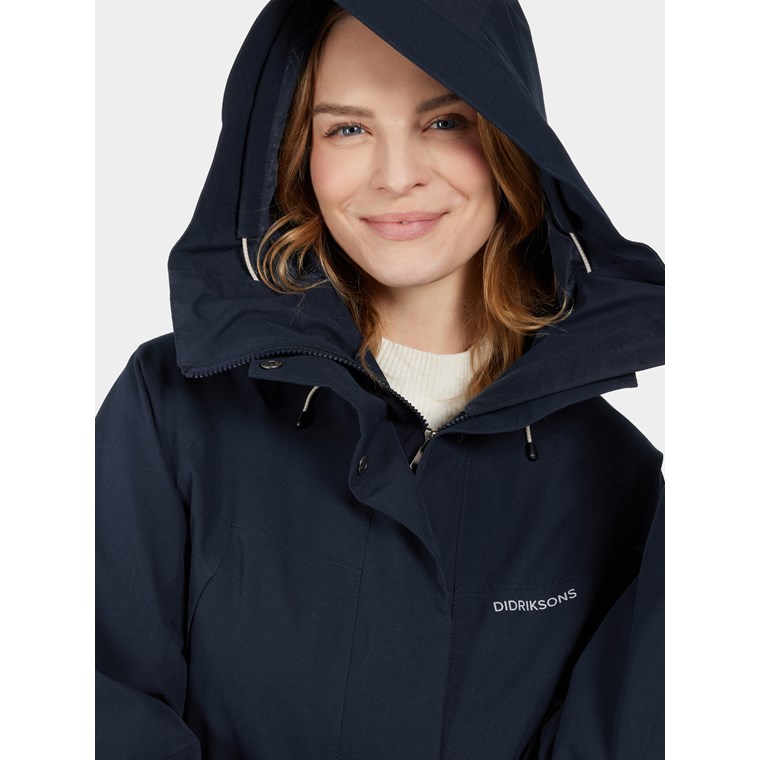 Didriksons Ilma Wns Parka 8 Dark Night Blue