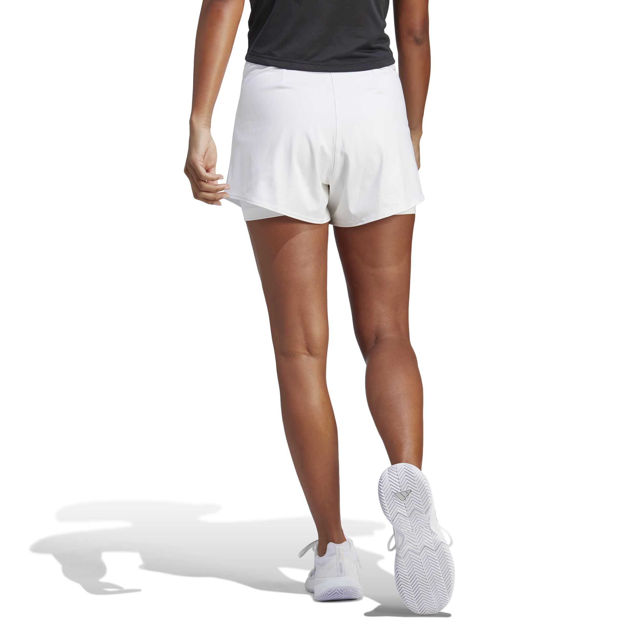 adidas Match 3in Short Avec Poche-balles Femmes - Blanc