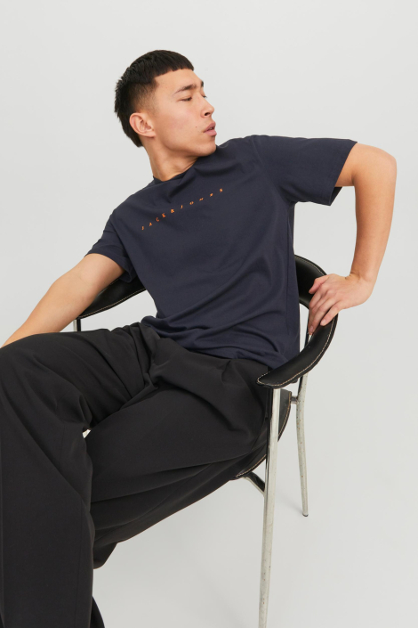 Jack & Jones blauwe heren t-shirt