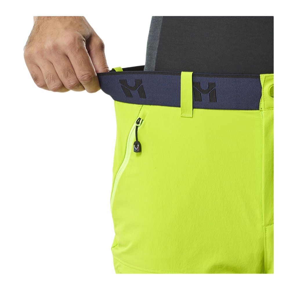 Millet TRI ONE CDR - Short Homme acid green