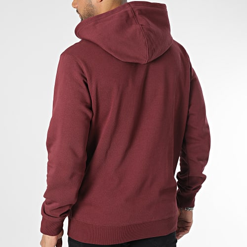 Sweat Capuche Core Logo A2BJH Bordeaux