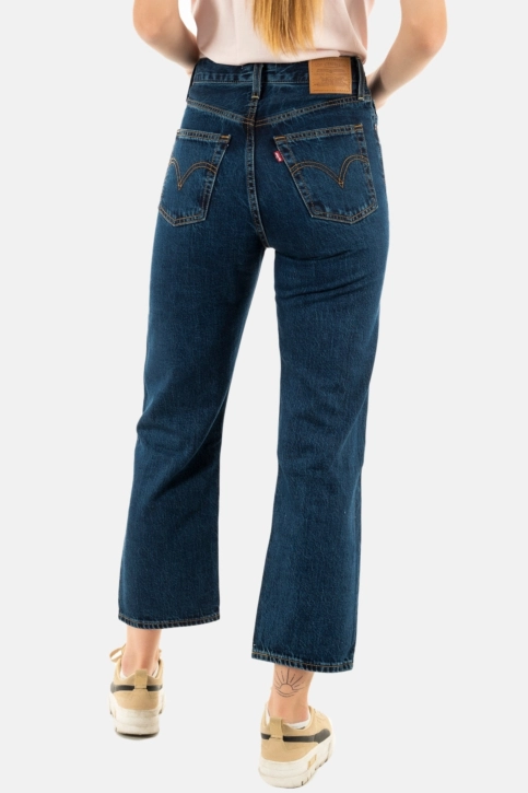 Jeans levi's® ribcage straight ankle 0072 noe dark mineral