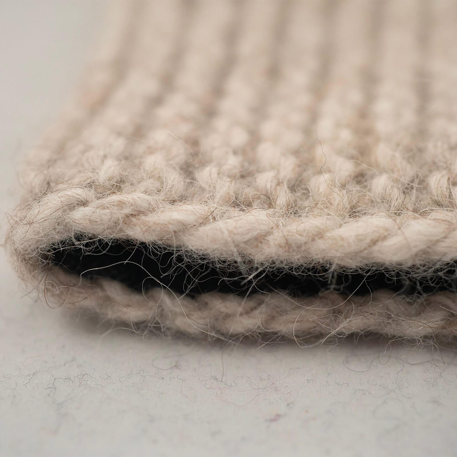 ALTIDUDE Merino Stirnband Cloud Grob Strick Kopfband Ohren Schützer Alpaka Wolle Farbe: beige