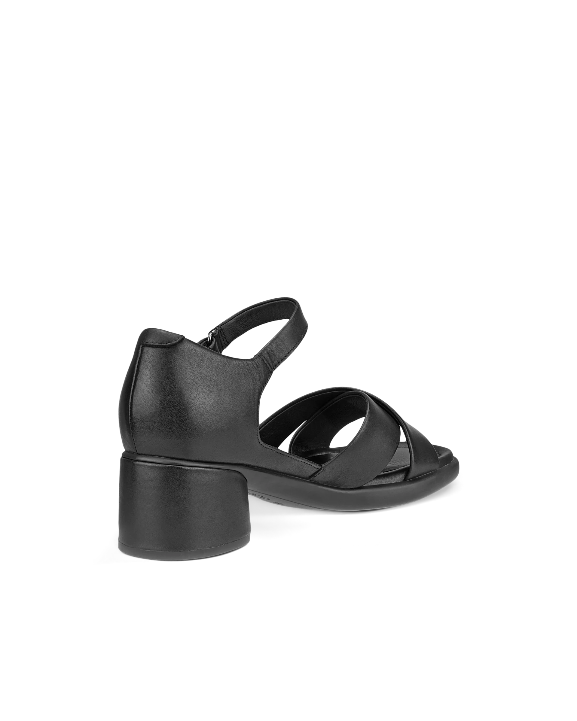 ECCO SCULPTED SANDAL LX 35 Damen Ledersandale mit Absatz Schwarz