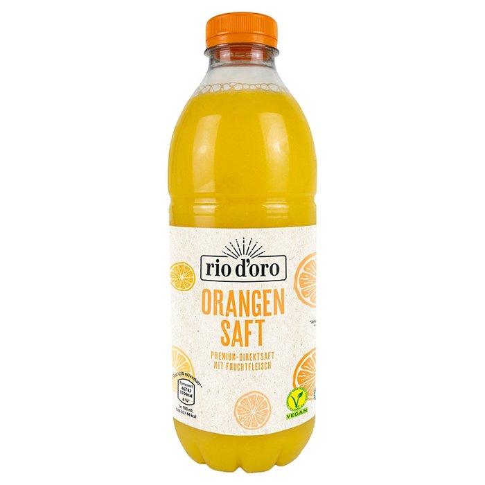 RIO D´ORO Orangendirektsaft 1 l