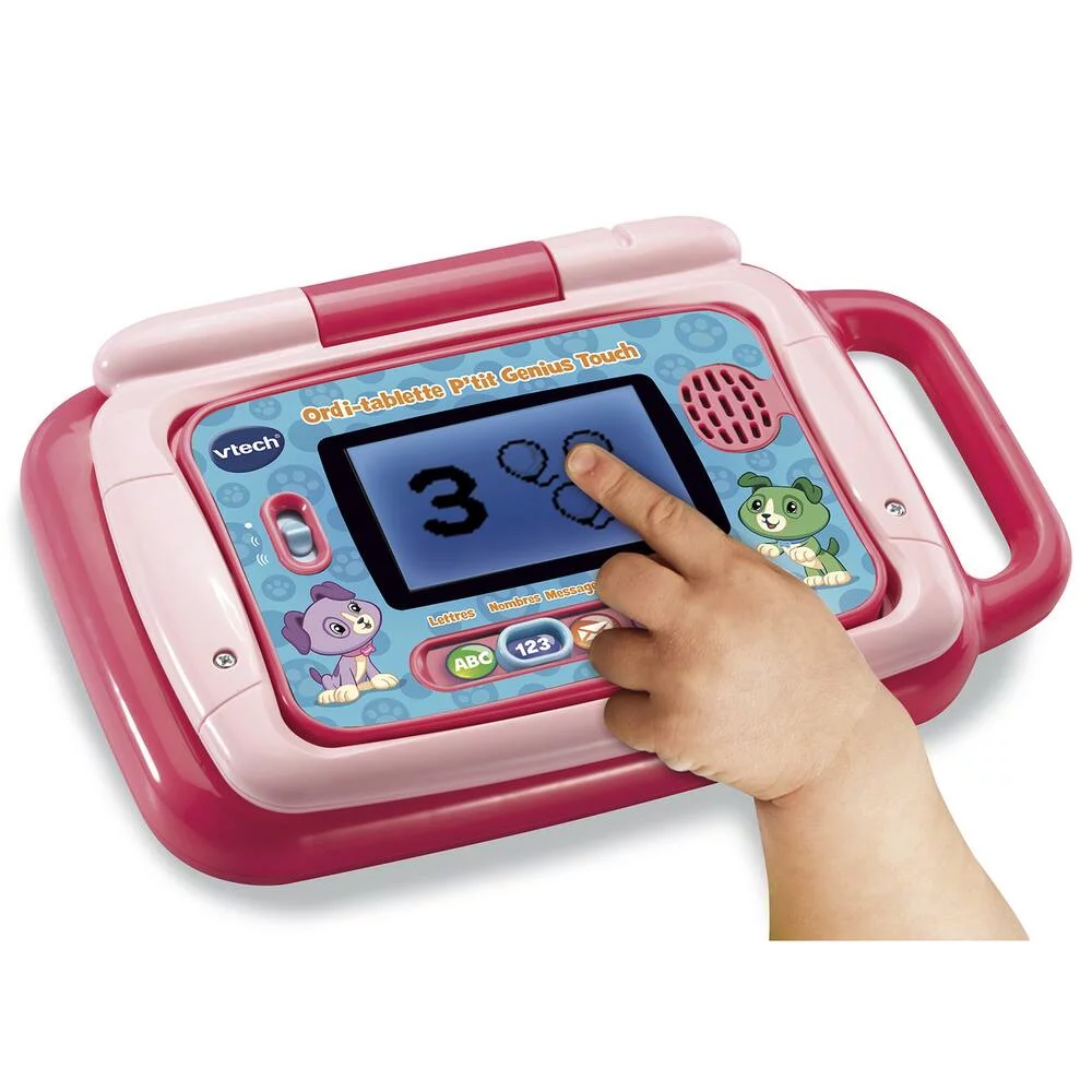 ORDI-TABLETTE P'TIT GENIUS TOUCH MAUVE