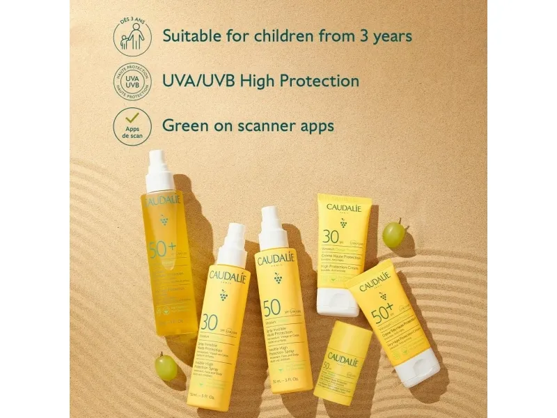 Caudalie Vinosun Protect High Protection Cream SPF50 50 ml
