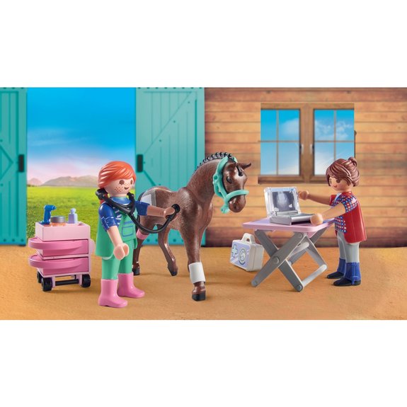 Vétérinaire Equin Playmobil Country 71241