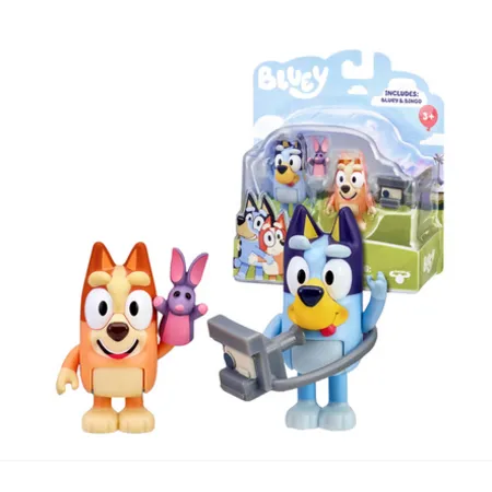 Moose Toys Foto -Spaß -Spielset Bluey und Bingo