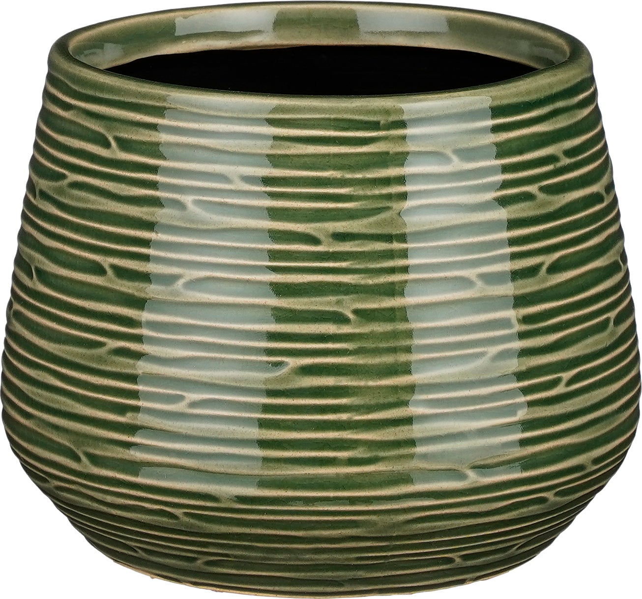 Mica Decorations bloempot Copa groen D 14 H 11 cm