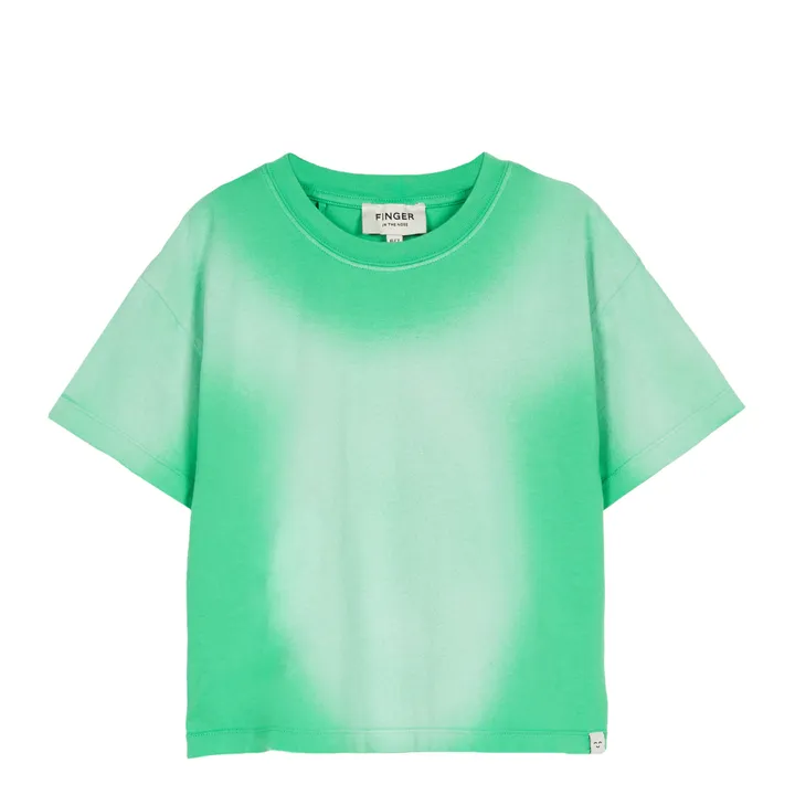 Finger in the nose T-shirt Queen Tie and Dye | Vert