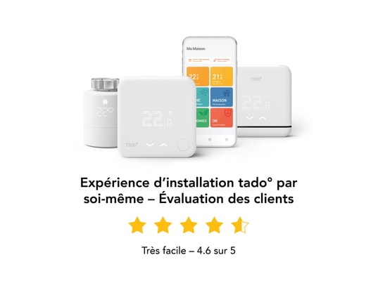 TADO - Thermostat intelligent Tête Basic Kit V3+