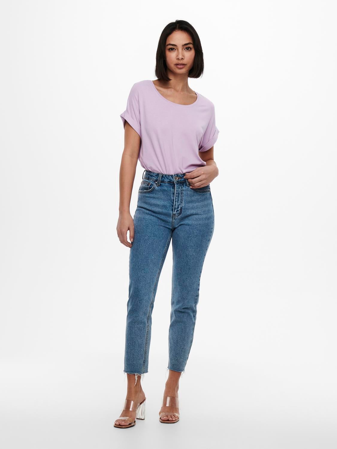 ONLMOSTER Top Lavender Frost