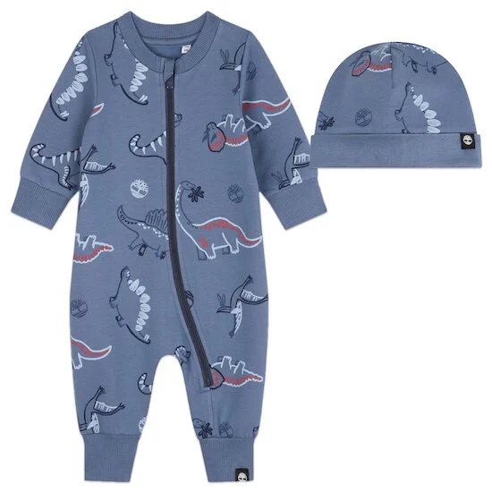 Ensemble pyjama + bonnet   bleu        3 mois   de               Timberland