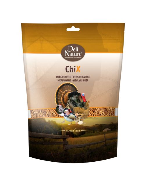 Deli Nature Chix Meelwormen - Kippenvoer