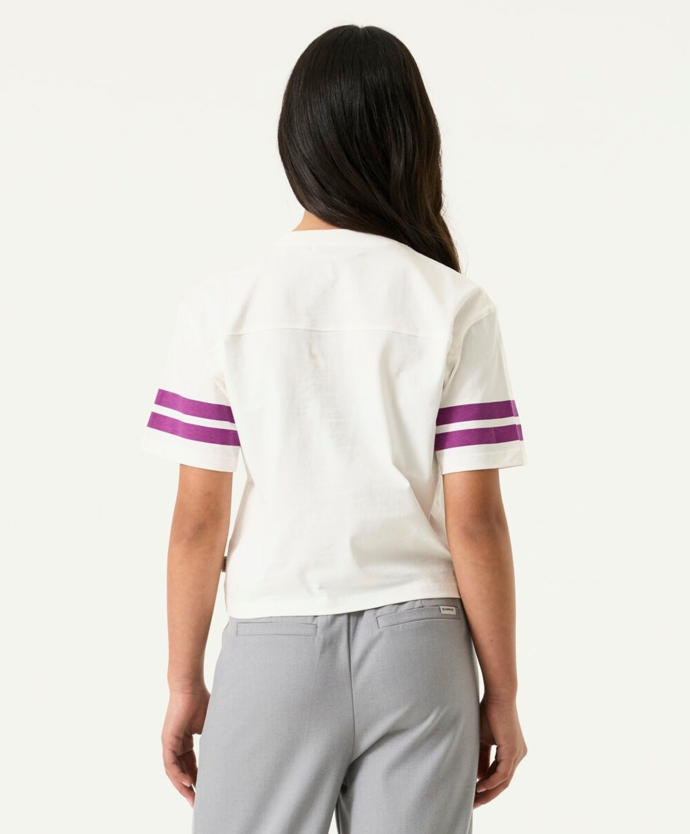 Garcia Meisjes T-shirt ecru