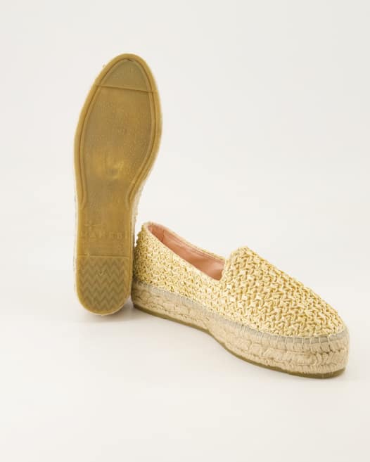 Manebi Yucatan Espadrilles in Beige