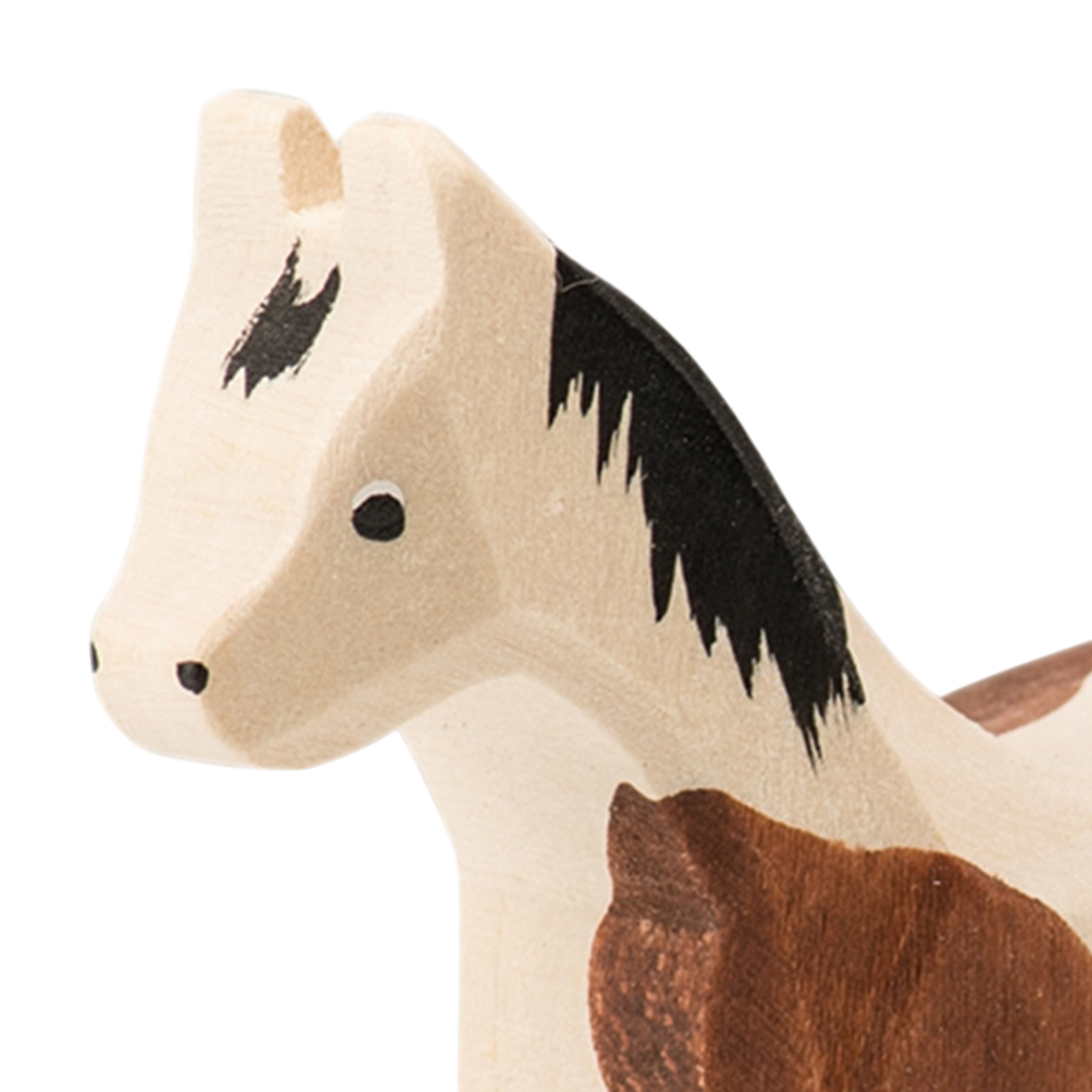 Trauffer Pinto Pferd klein Holztier Trauffer