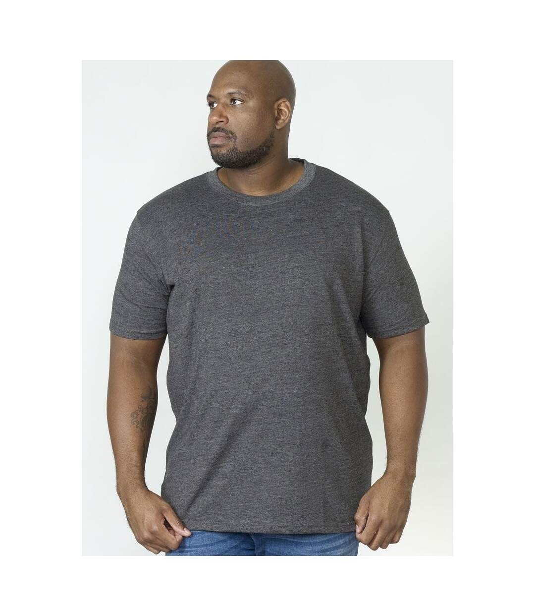 Duke - T-shirt FLYERS - Homme (Gris foncé chiné) - UTDC165