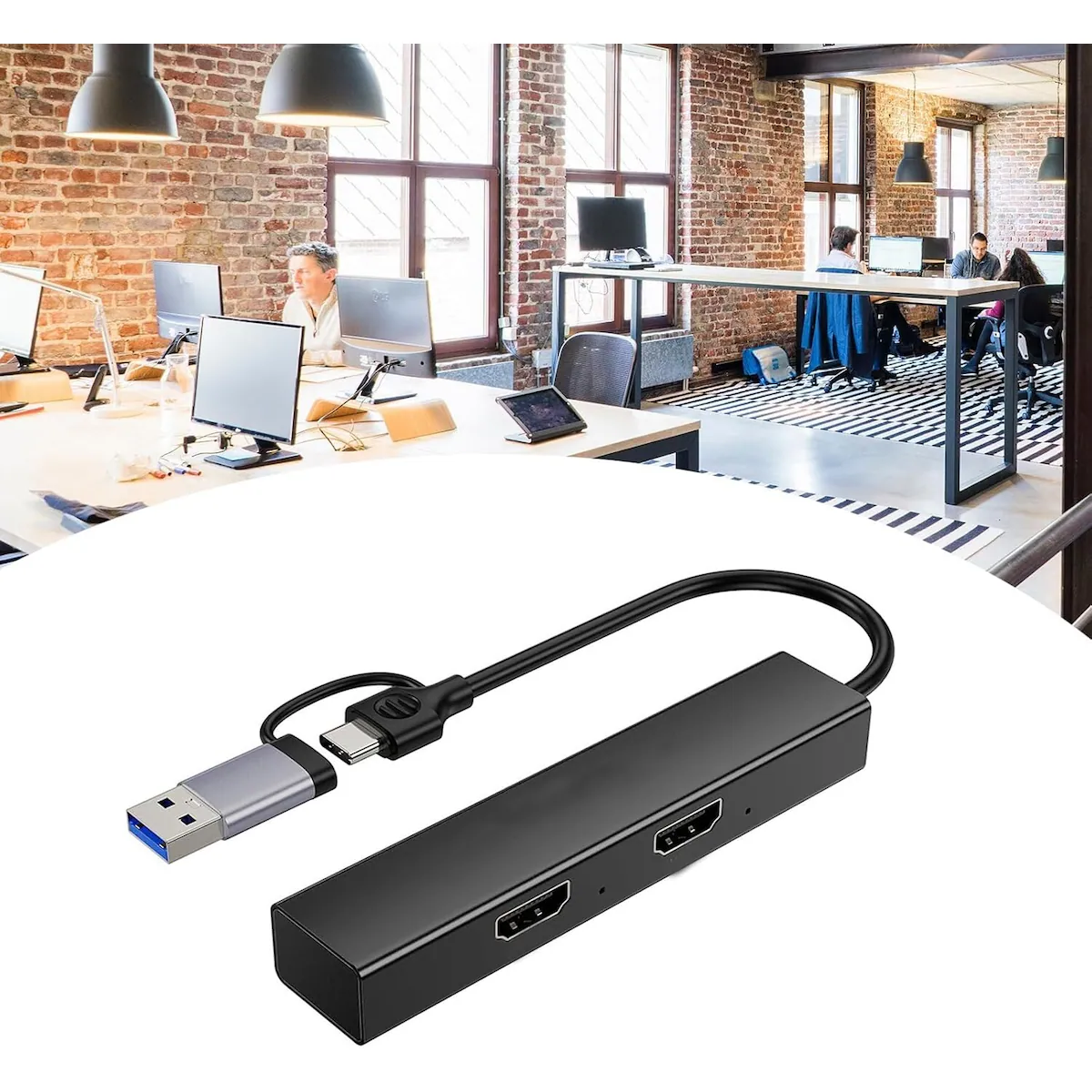 Ezcap Dual Video Recording Card HDMI til USB CAMLink 1080p 60fps Live Streaming, Hobby og kontorarbeid