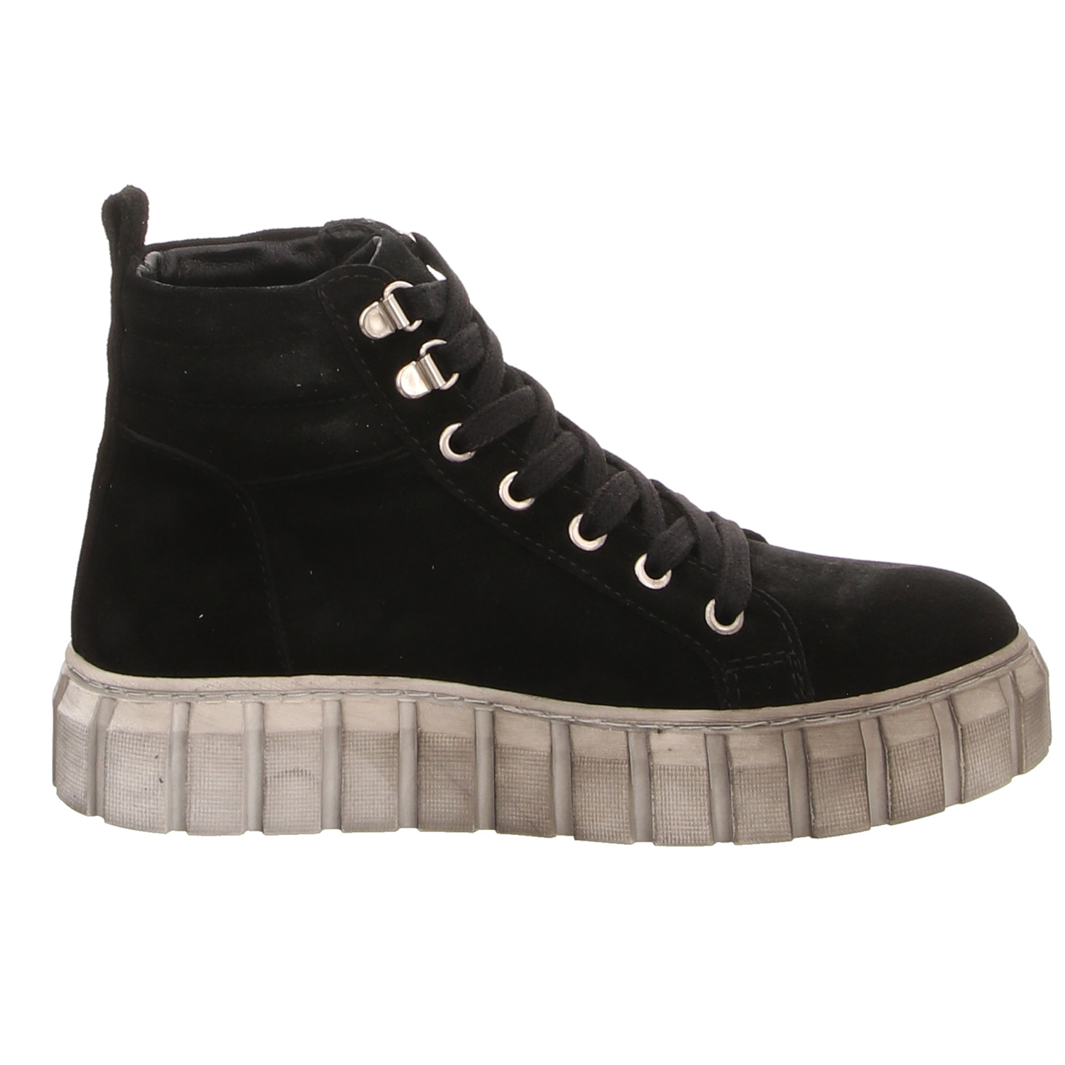 Pölking Schnürstiefel schwarz