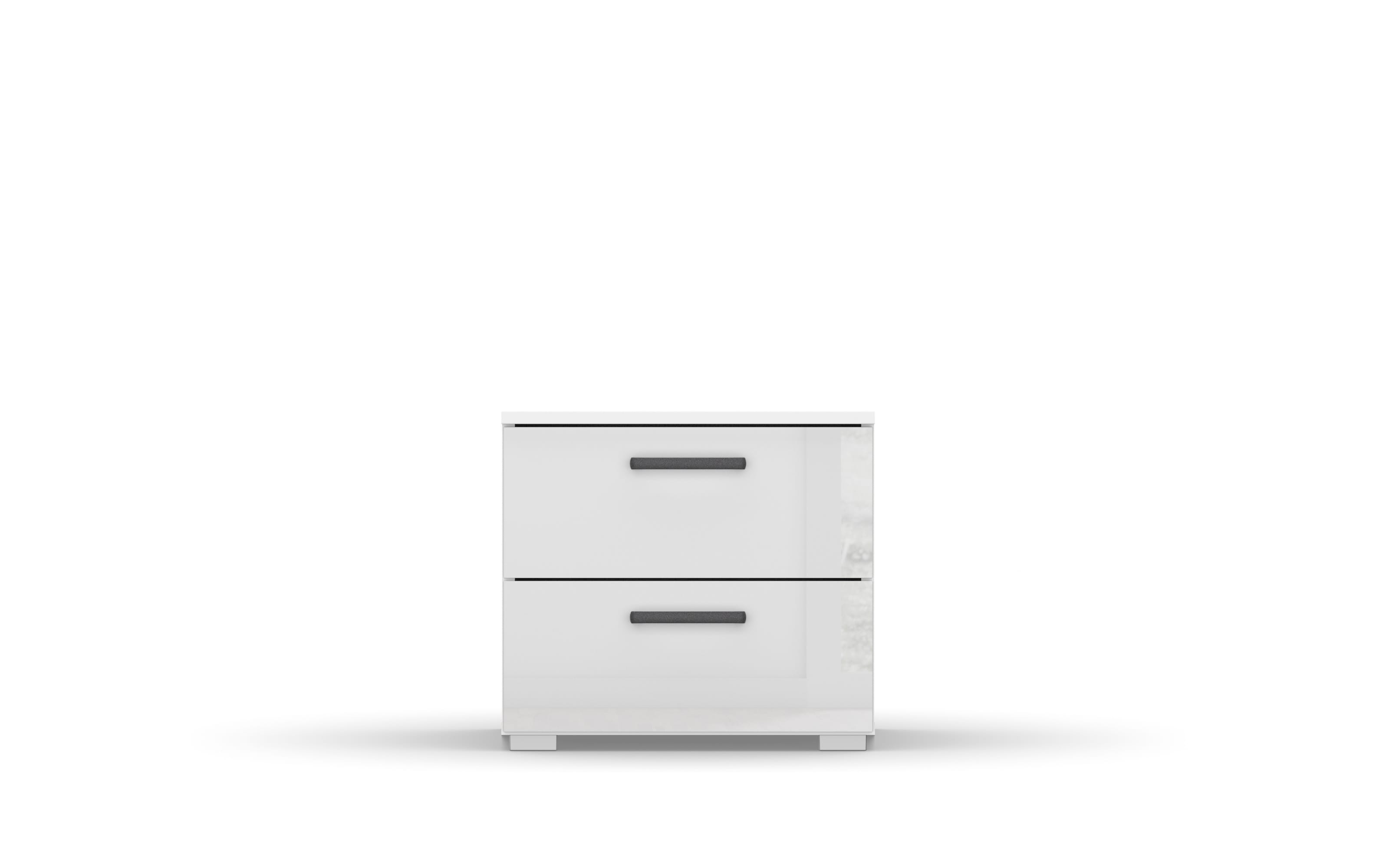 Nachttisch 630R Allrounder, weiß, 47 x 43 cm