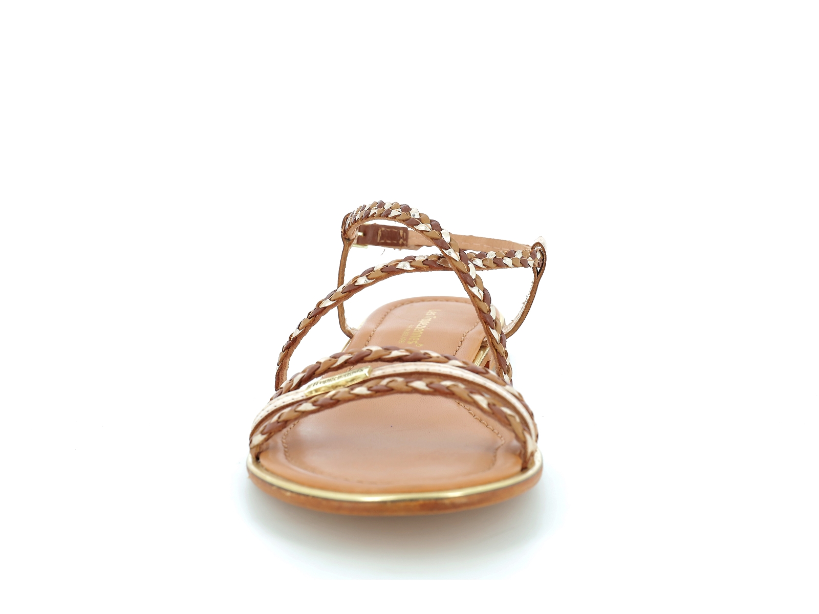Les tropeziennes-HOMAGE Cuir Miel or
