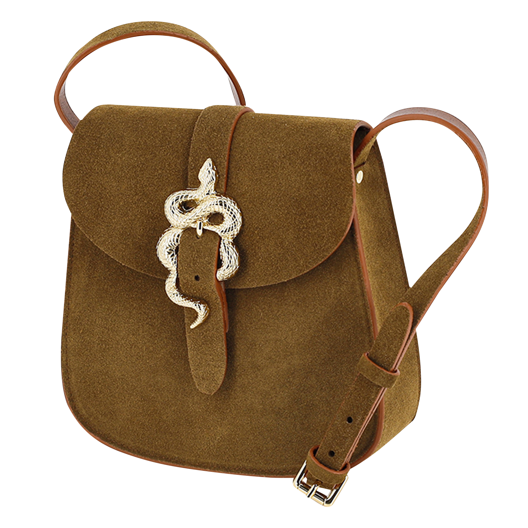 LE SAB BARBIER - Sac épaule en cuir | Marron
