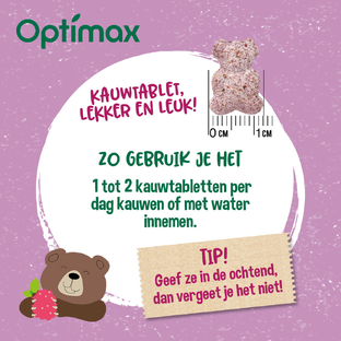 Optimax Multivitamine Kids Extra Kauwtabletten 180ST