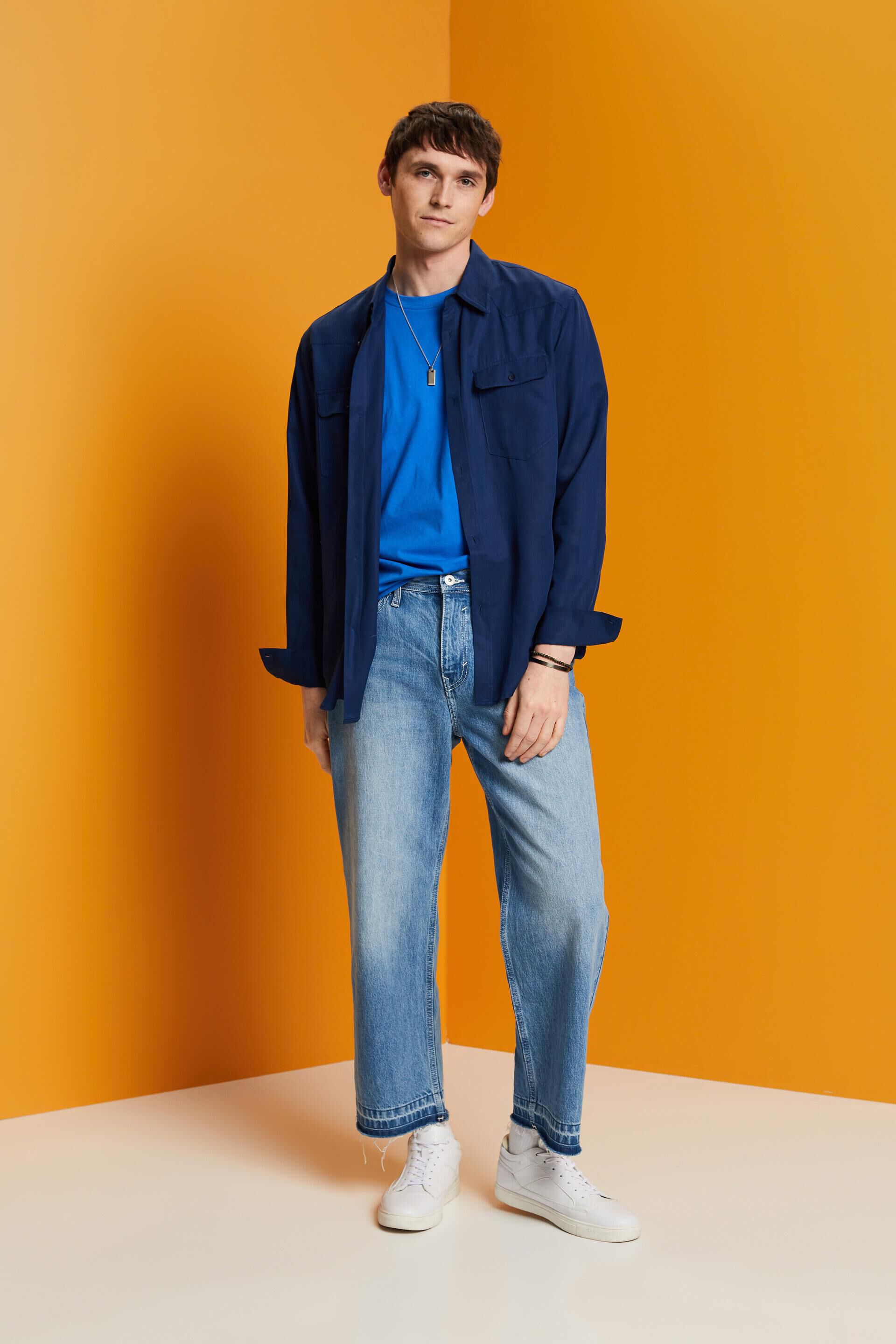 Chemise fluide en lyocell