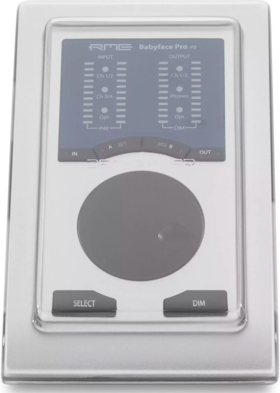 Decksaver - Cover - Audio Interface Accessoire - Zwart - Kunststof
