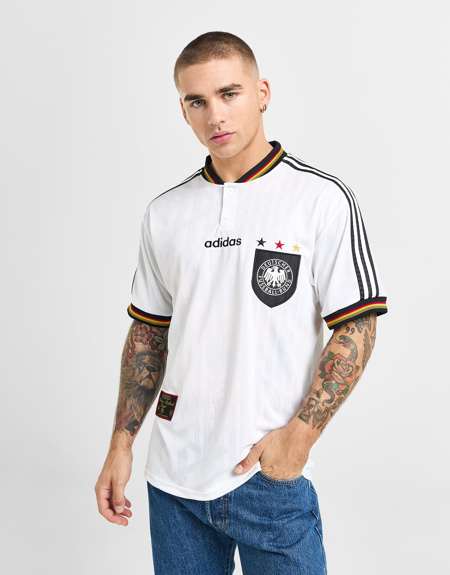 adidas Maillot Domicile Allemagne 1996