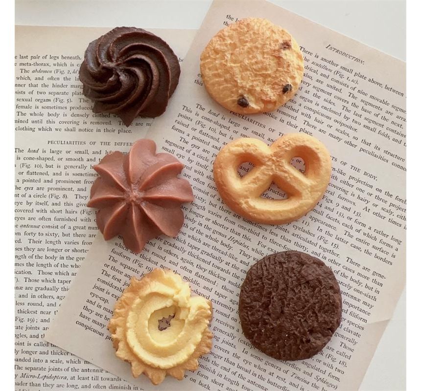 Indus - Koekjes plastic koelkastmagneet (verschillende ontwerpen) / Set