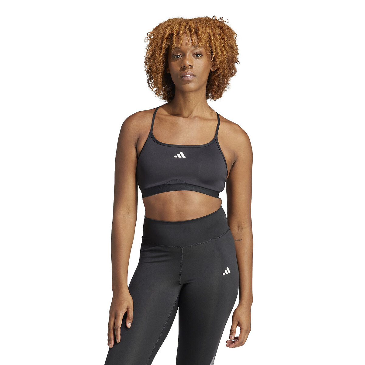 Sutiã esportivo adidas Performance, suporte leve