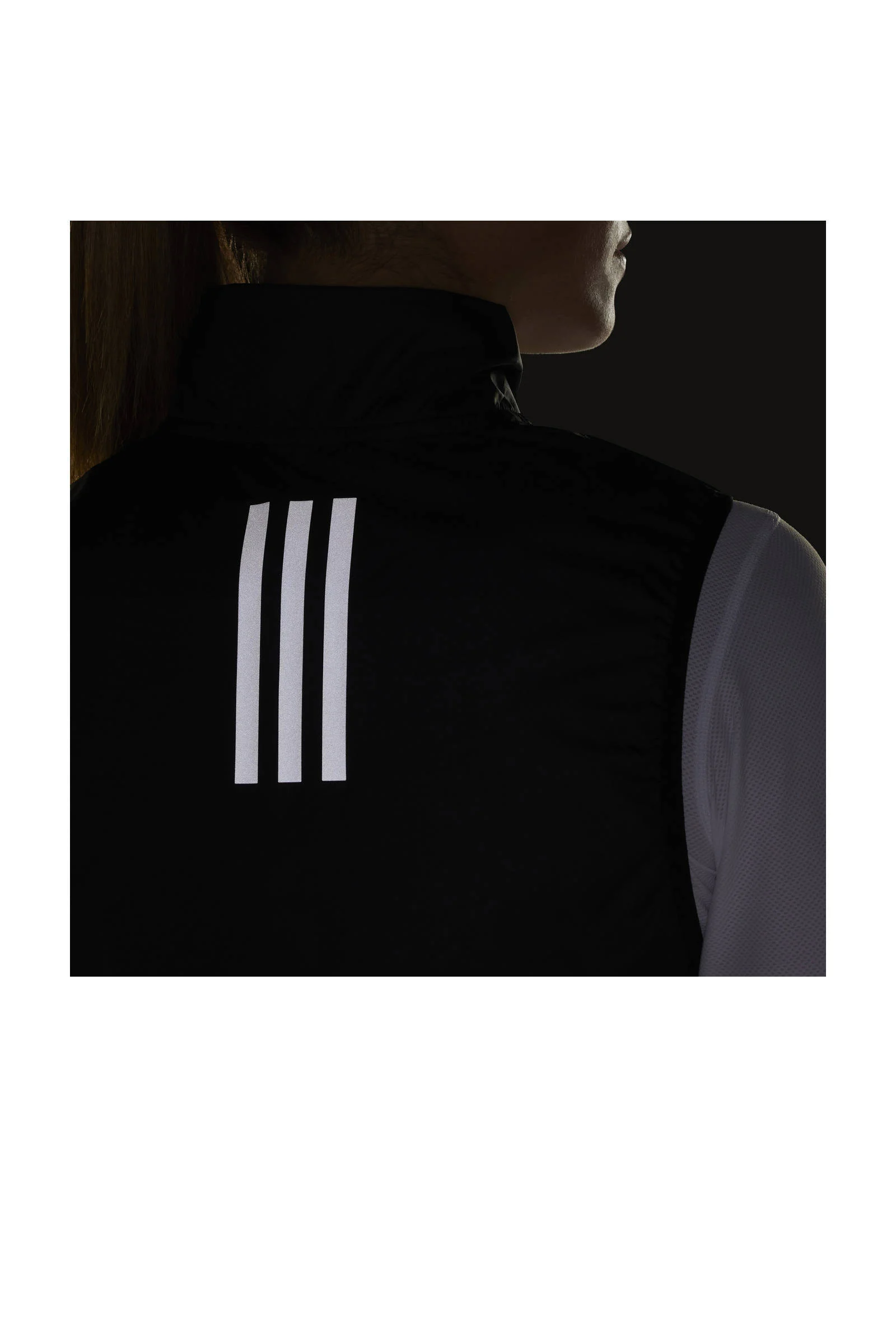 adidas sport bodywarmer zwart