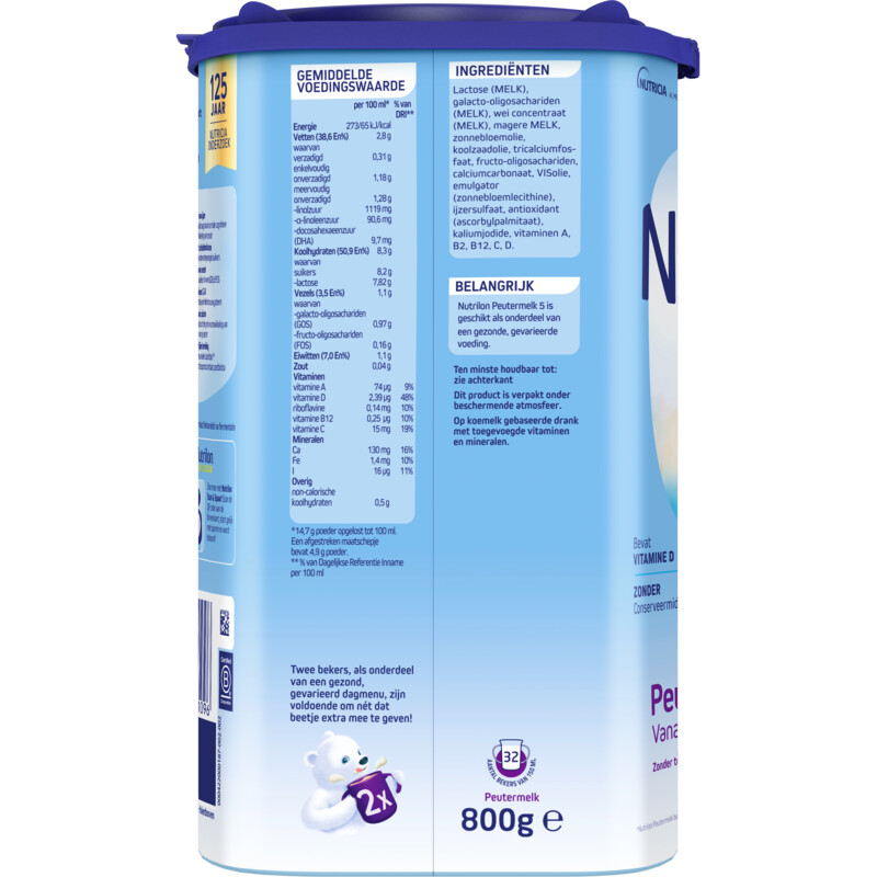 Nutrilon 5 peutermelk 2-3 jaar