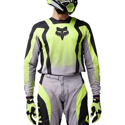 Maillot cross Fox 180 LEAN 2025 - Jaune / Noir
