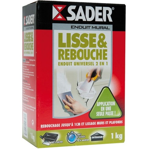 Enduit général lisse et rebouche universel 1kg