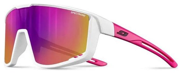 Julbo Fury S Blanc Brillant/Rose Spectron 3 CF Rose