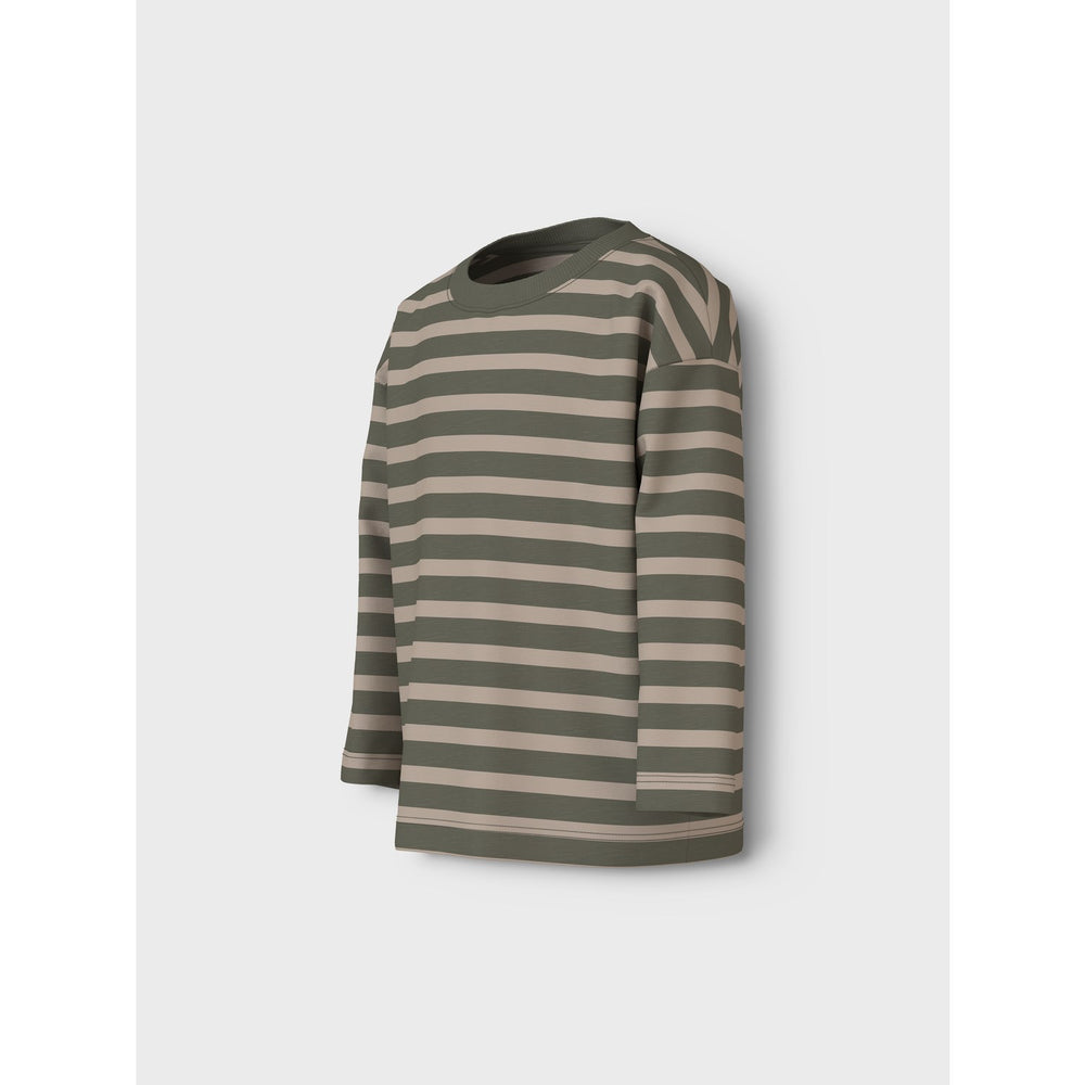 Køb Name It Dusty Olive Vaksel Bluse