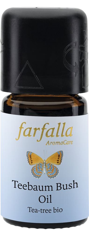 Farfalla Teebaum<br>5 ml, Ätherisches Öl, Bio Wildsammlung Grand Cru