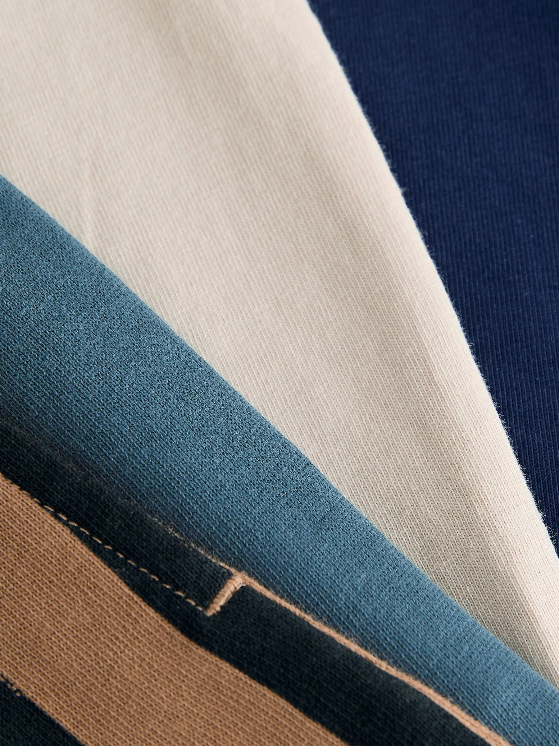 Marineblauw/kiezelkleurig - Set van 2 T-shirts met korte mouwen en shorts (3 mnd - 7 jr) (3 mnd - 7 jr)