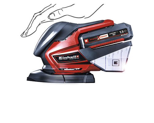 Einhell Power X-Change TE-OS 18/150 Li accu-multischuurmachine, zonder accu en lader