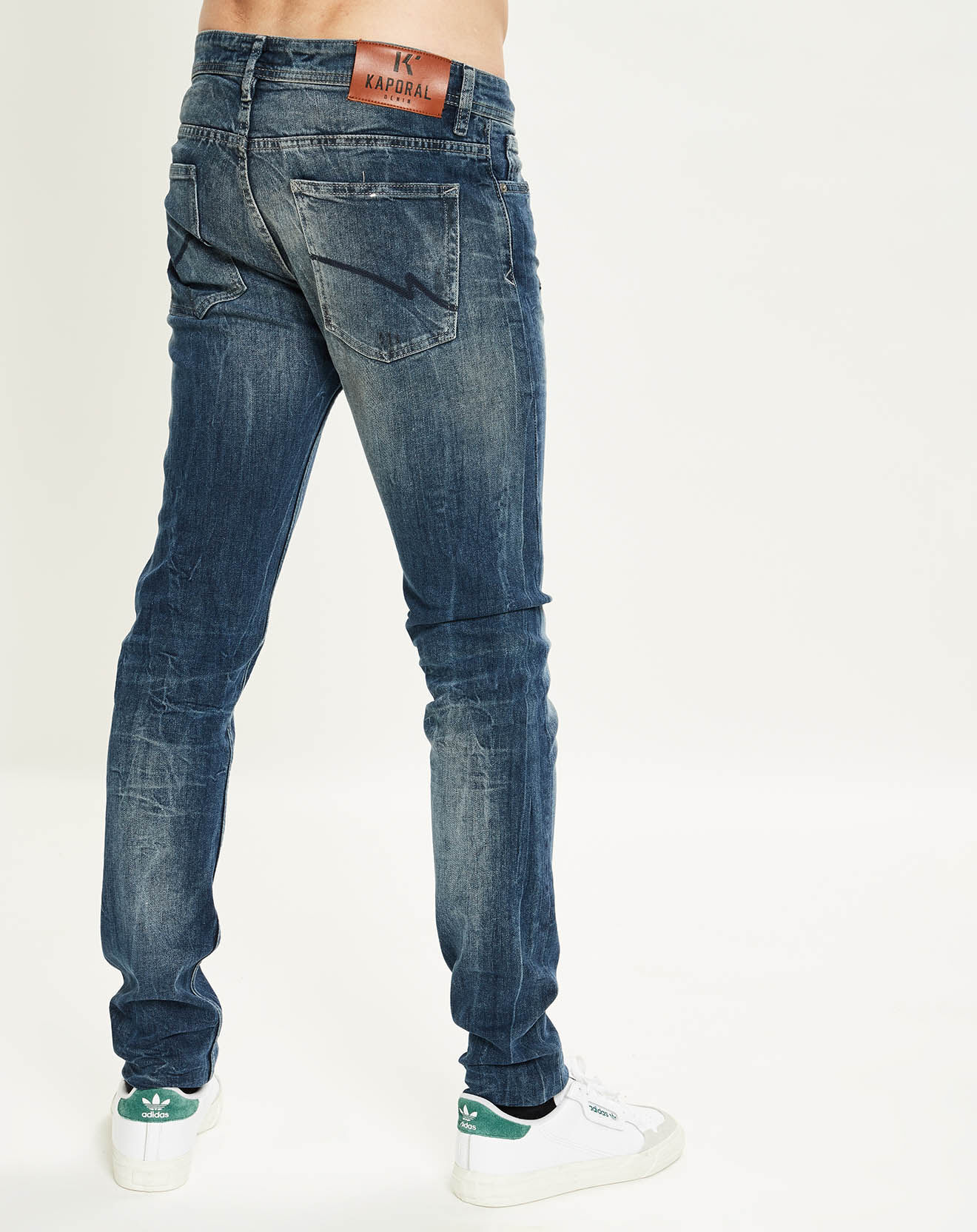 Kaporal 5 Jean Slim Darko Sable bleu moyen