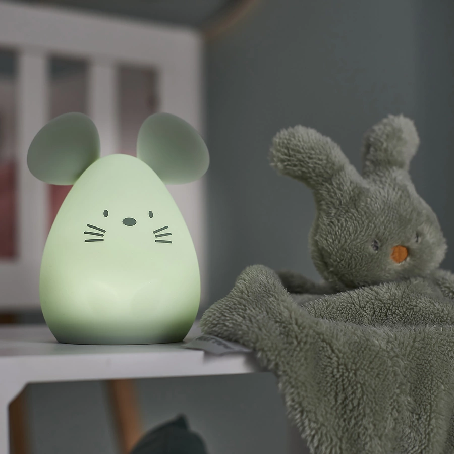 Nattou Nachtlampe Nachtlicht Maus mittel 12 cm