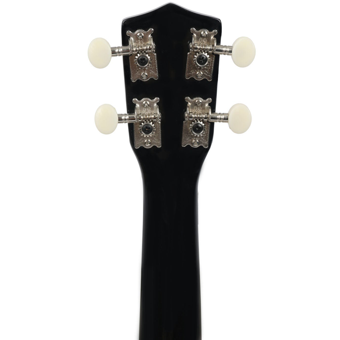Fazley K21B-W sopraan ukelele zwart
